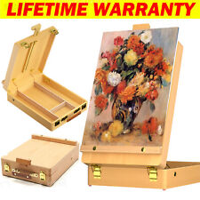 Wooden Easel Artist Painting Box Sketch Portable Table Folding Drawing Stand DIY