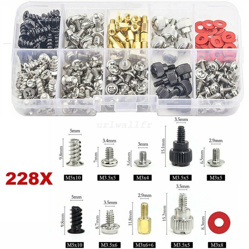 228pcs computer screw - computer,