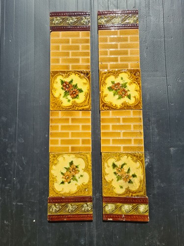 Set art nouveau fireplace - set, 6