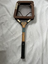 Vintage Tennis Racket Dunlop Blue Flash Junior 1930s