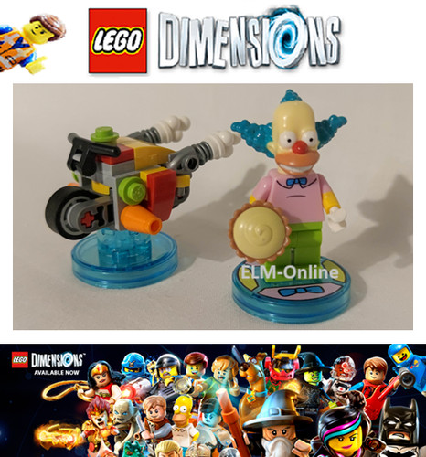 Lego dimensions krusty fun - lego,