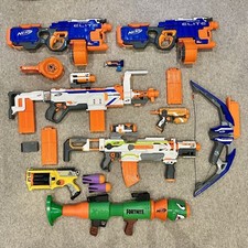 NERF Bundle - Modulus ECS10 Regulator Fortnite Blaster Hyperfire Elite Stratobow
