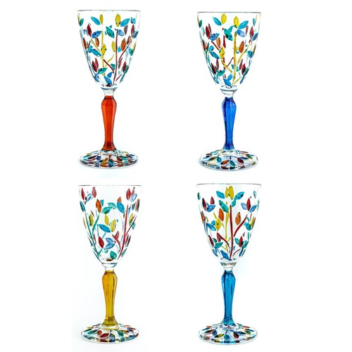 Set four murano glass - set,