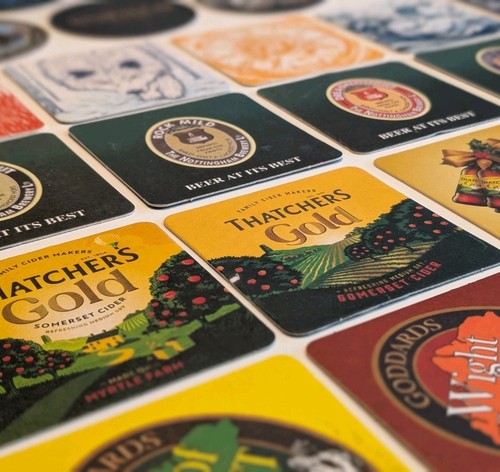 Beer mats bundle - bundle, (x34)