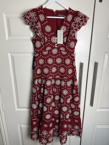 Mint velvet red - mint, cotton
