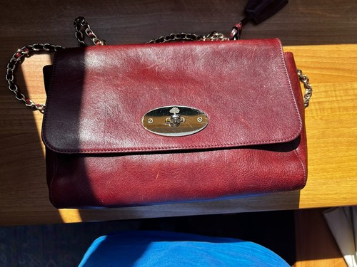 Mulberry lily burgundy leather - lily,