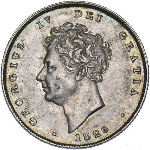 1826 shilling george - 1826,