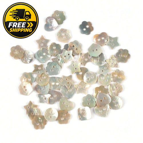 50pcs mother pearl shell - pearl,