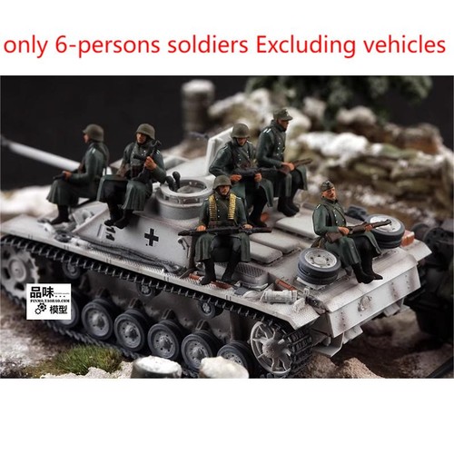 Painted persons german - 1/72,