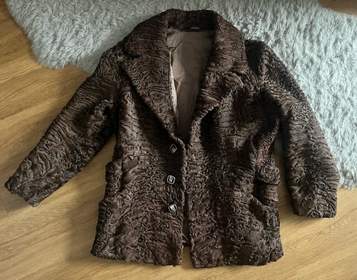 Vintage real astrakhan fur - vintage,