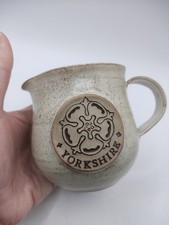 Gorgeous Yorkshire Creamer jug from Mushroom pottery Sutton Hull.
