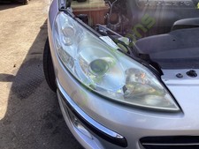 PEUGEOT 407 SE HDI MK1 (Ph1) 6D 2004-2008 HEADLIGHT HEADLAMP RIGHT SIDE 620691