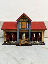 A 1930’s Wooden Toy Stable