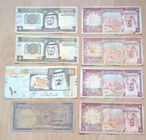 Saudi arabia banknotes - arabia,