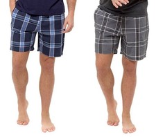Mens Twin Pack Checked Lounge