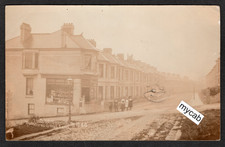 Postcard Plymouth Devon post office Neath Road posted 1905 RP Muckamores DAMAGED