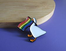 LGBT  Pride Rainbow Flag White