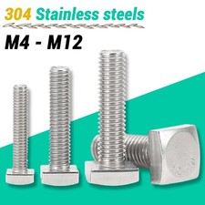 Square Head Bolts M4 M5 M6 M8