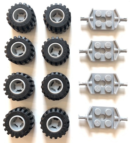 Lego wheels tyres - 8,