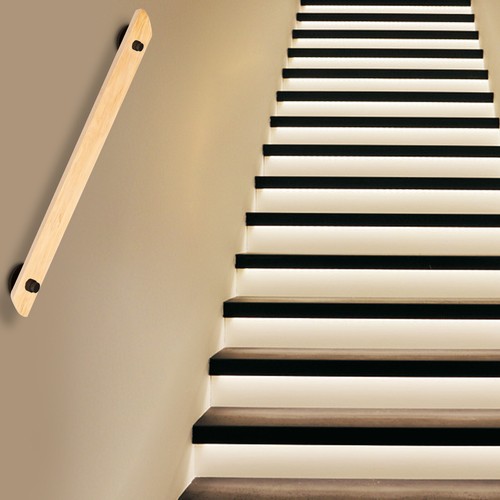 Stair handrail solid wood - handrail,