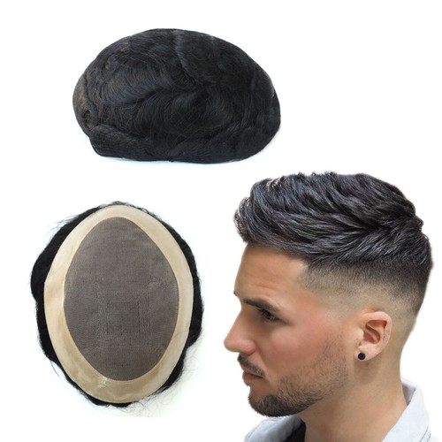 Mens hair replacement system - hair,