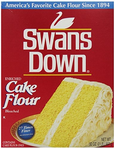 Swans down bleached cake - cake, flour