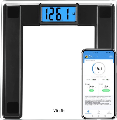 Vitafit 250kg digital bathroom - vitafit,