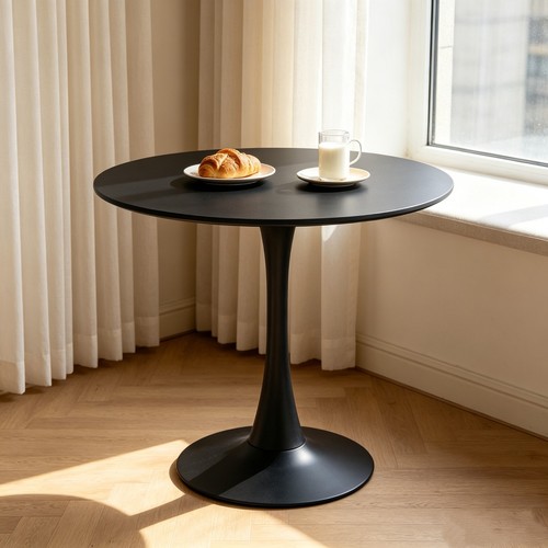 90cm round dining table - round,
