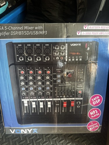 Vonyx am5a channel - 5, powered