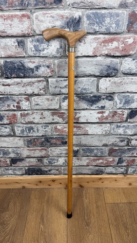 Vintage hand wooden cane - hand,