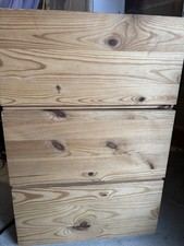 IKEA Pine Drawers 3 Units for Side Side Storage (9 Drawers) Good Condition