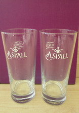 Pair of Aspall Cider half pint