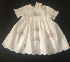 Baby Girls M&S White Peter Rabbit Dress