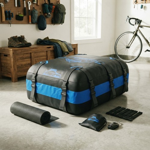 Durable folding soft roof box - durable,