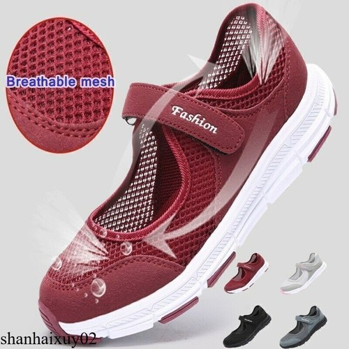 Womens flat mesh shoes - shoes, ladies