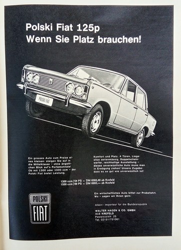 Polski fiat 125 - polski, p,