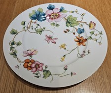 MINT 25cm Porcelain Plate by Bernardaud Limoges - "Jardin Royal" Design