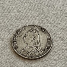 1889 Double Florin Queen