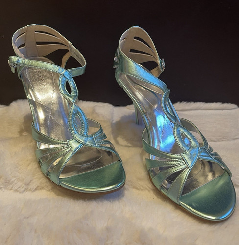 Next metallic aqua occasion - metallic,