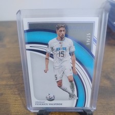 2022-23 Immaculate Federico Valverde Base Sapphire 09/25