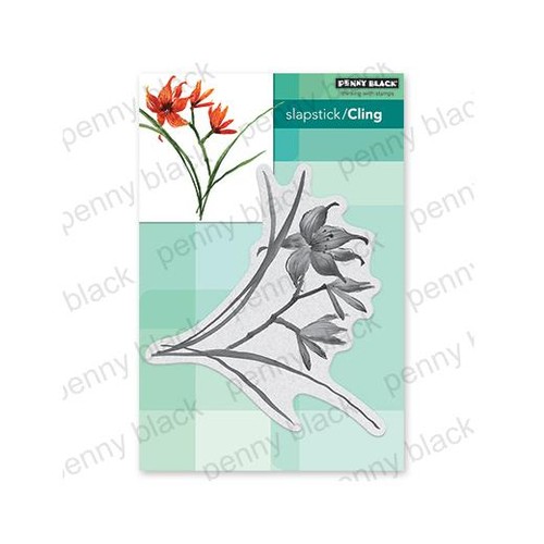 Penny black cling rubber - penny,