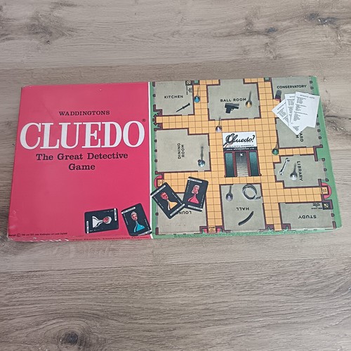 Cluedo board game 1965 - cluedo, –