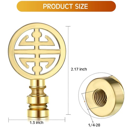 Pieces lamp finials for - 2,