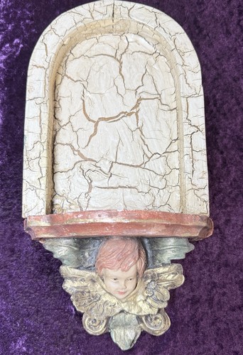 Angel wall shelf sconce plaque - shelf,