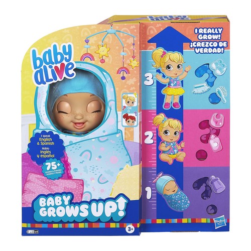 Baby alive grows - alive, up