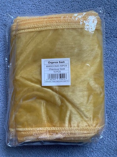 Gold organza chair - gold,