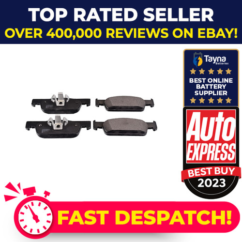 Brake pads set - fits, smart