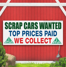 Scrap cars bought - scrap, cash