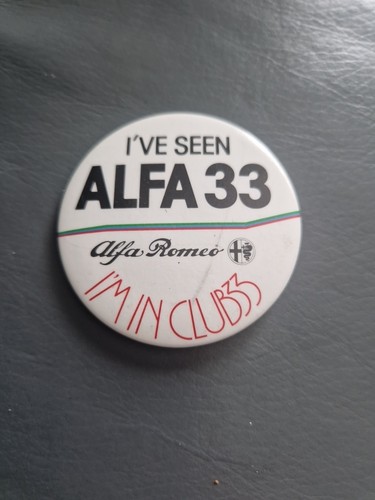Vintage alfa romeo - badge., i've