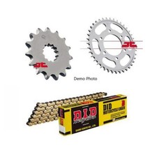 FITS YAMAHA WR125X 2009-2016  JT/DID STANDARD GOLD CHAIN FRONT REAR SPROCKET KIT